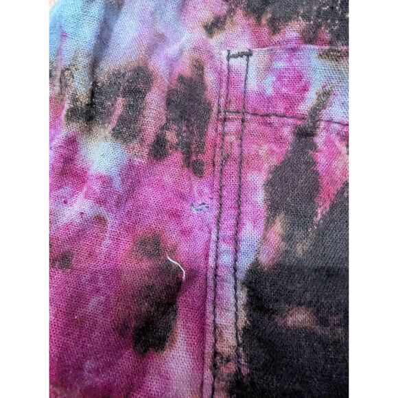 Sz XL Briggs Linen Shorts - Tie Dyed - Picture 8 of 9
